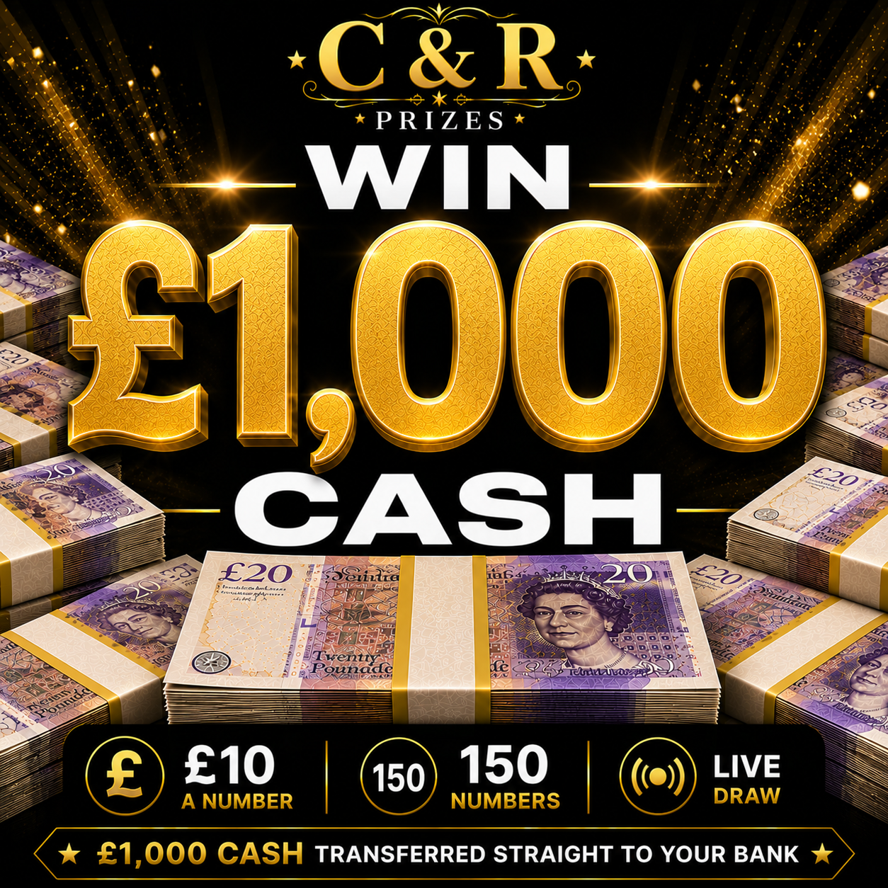 £1000 Cash